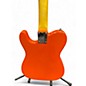 Used Miscellaneous T-Style Partscaster P90 Orange Solid Body Electric Guitar