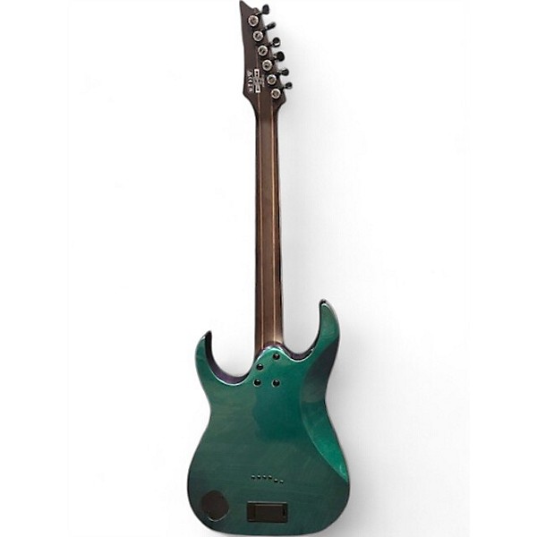 Used Ibanez RG631ALF Blue Chameleon Solid Body Electric Guitar
