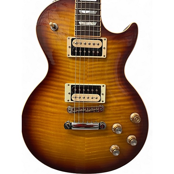 Used Gibson Les Paul Traditional 2015 Desert Burst Solid Body Electric Guitar