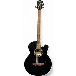 Used Ibanez AEB5E BLACK Acoustic Bass Guitar