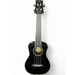 Used 2020s Mitchell MU75 Concert Black Ukulele