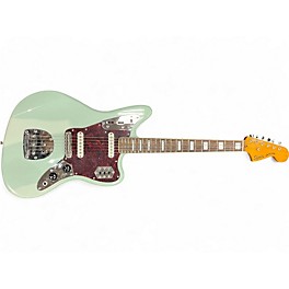 Used Squier Jaguar Seafoam Green Solid Body Electric Guitar