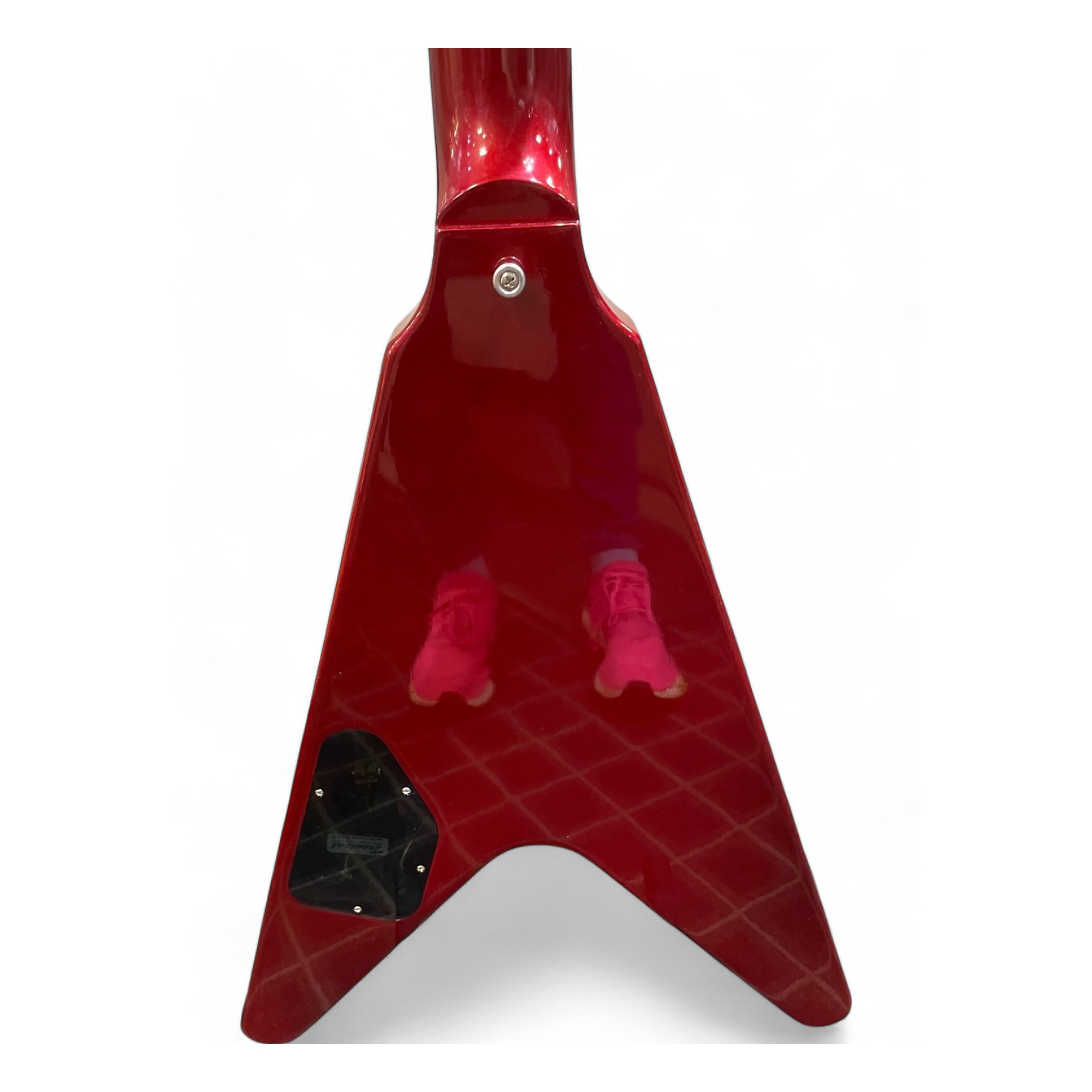 Used Gibson Used Gibson Flying V Robot Metallic Red Solid Used Gibson Used Gibson Flying V Robot Metallic Red Solid
