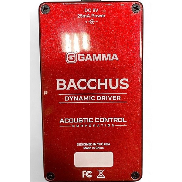 Used GAMMA bacchus dynamic drive Effect Pedal