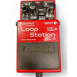 Used BOSS RC2 Loop Station Pedal