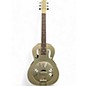 Used Gretsch Guitars G9201 Honeydipper Metal Round Neck Green Bronze Resonator Guitar thumbnail