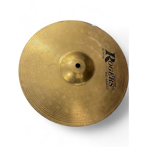 Used Rogers 12in Brass Splash Cymbal