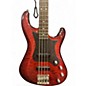 Used Knaggs Severn J bass Tier 2 Trans Red Electric Bass Guitar