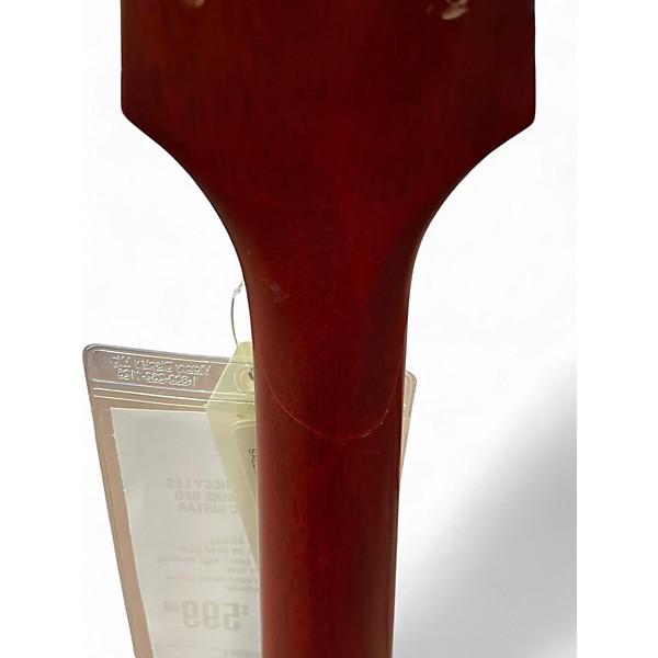 Used Epiphone Prophecy Les Paul Custom Plus Wine Red Solid Body Electric Guitar