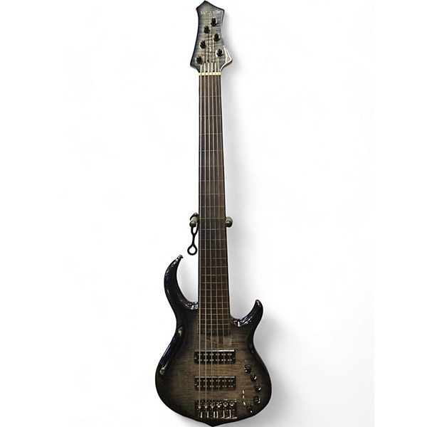 Used Sire M7 FRETLESS Trans Black Electric Bass Guitar