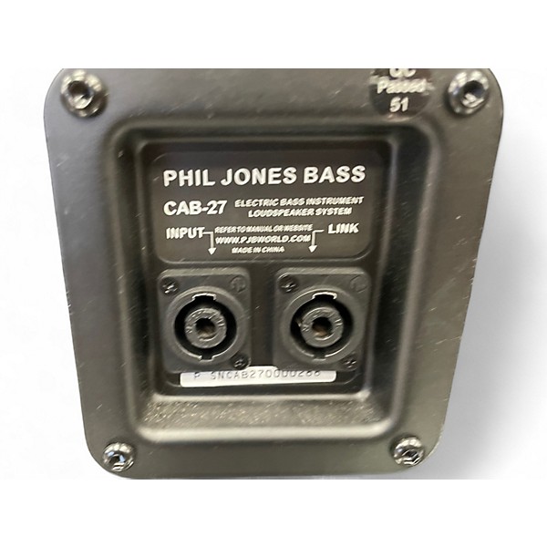 Used Phil Jones Bass CAB 27 Bass Cabinet