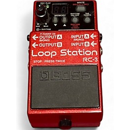 Used BOSS RC3 Loop Station Pedal