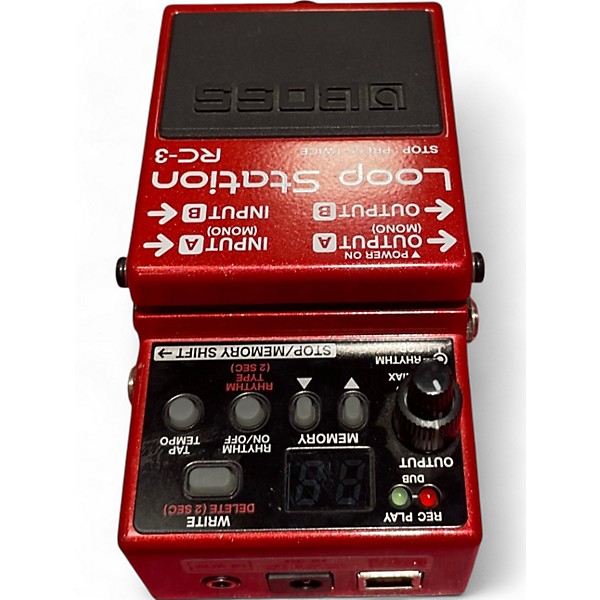 Used BOSS RC3 Loop Station Pedal