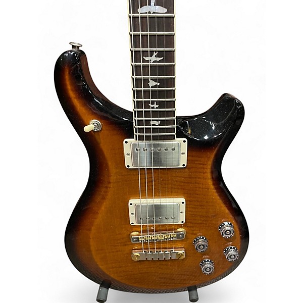 Used PRS s2 Mccarty 594 10th Anniversary Black Amber Solid Body Electric Guitar