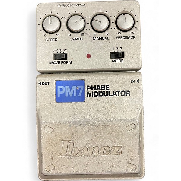 Used Ibanez PM7 Phase Modulator Effect Pedal