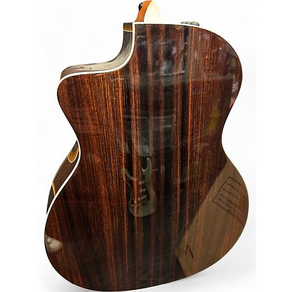 Used Taylor 214CE Deluxe Natural Acoustic Electric Guitar