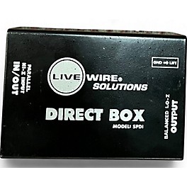 Used Live Wire Solutions DIRECT BOX Direct Box