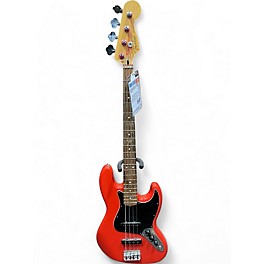 Used 2018 Fender Player Jazz Bass Sonic Red Electric Bass Guitar