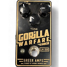 Used Greer Amplification gorilla warfare Effect Pedal