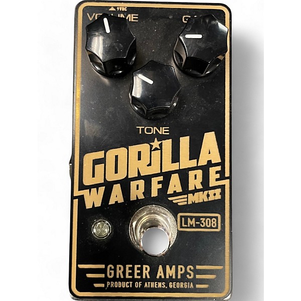 Used Greer Amplification gorilla warfare Effect Pedal