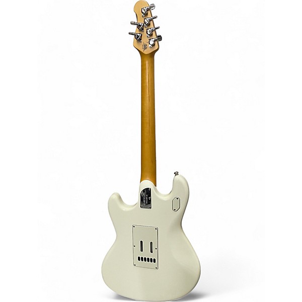 Used 2016 Ernie Ball StingRay Guitar Alpine White Solid Body Electric Guitar