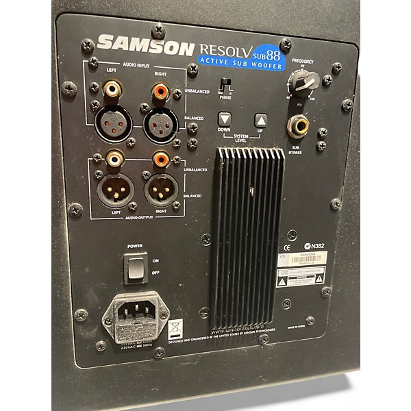 Used Samson RESOLV SUB88 Subwoofer