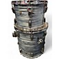 Used Ludwig 3 Piece Classic Maple Vintage Blue Oyster Drum Kit