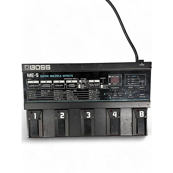 Used BOSS ME5 Guitar Multi Effect Processor