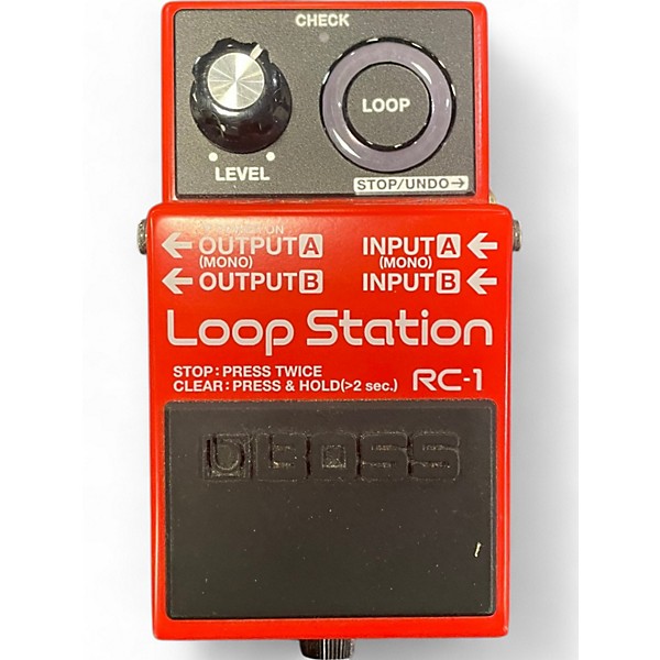 Used BOSS RC1 Loop Station Pedal