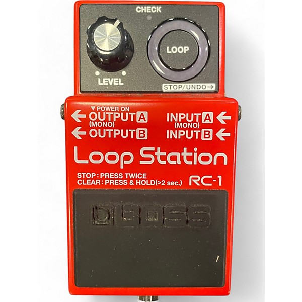 Used BOSS RC1 Loop Station Pedal