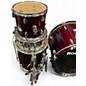 Used Hohner 4 Piece ROCKWOOD Red Drum Kit