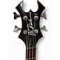 Used B.C. Rich Bronze Series Warlock Bass Black Electric Bass Guitar