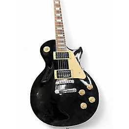 Used Epiphone Les Paul Gibson  Black Solid Body Electric Guitar