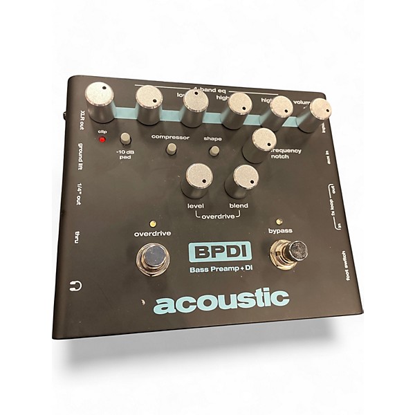 Used Acoustic BPDI Bass Effect Pedal