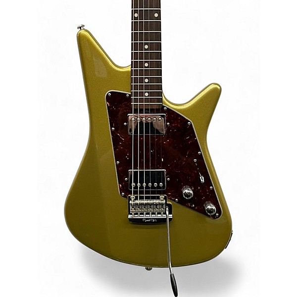 Used Ernie Ball Music Man Albert Lee Signature Tremolo Vegas Gold Solid Body Electric Guitar