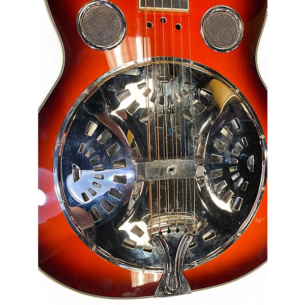 Used Rogue resonator 2 Color Sunburst Acoustic Guitar