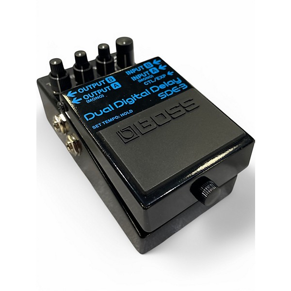 Used BOSS SDE-3 DUAL DIGITAL DELAY Effect Pedal