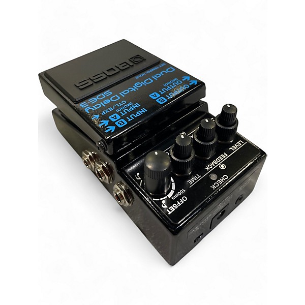 Used BOSS SDE-3 DUAL DIGITAL DELAY Effect Pedal