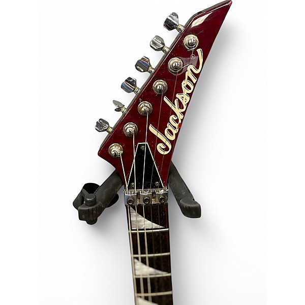 Used Jackson SL4 Soloist Trans Red Solid Body Electric Guitar