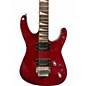 Used Jackson SL4 Soloist Trans Red Solid Body Electric Guitar
