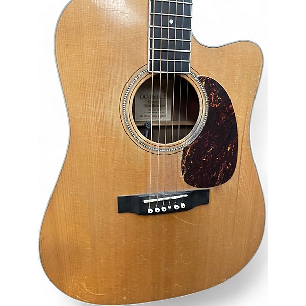 Used Martin DC16RGTE Natural Acoustic Electric Guitar