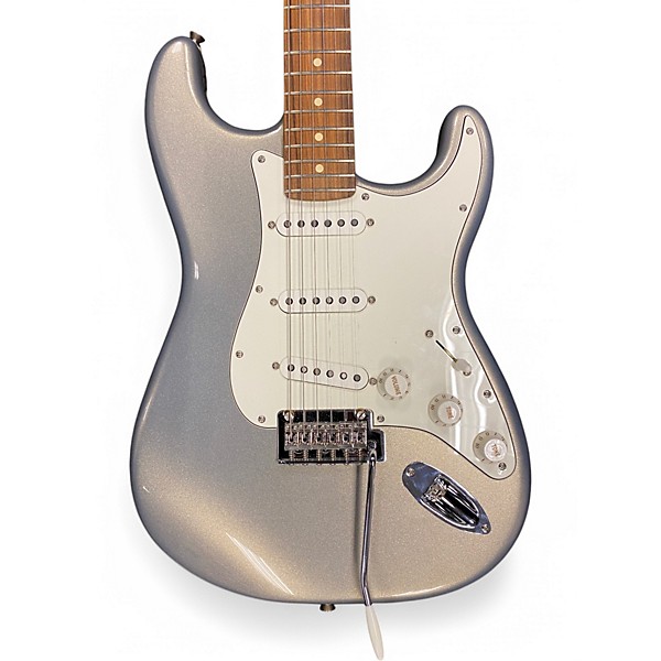 Used Fender vintera grey Solid Body Electric Guitar