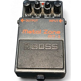 Used BOSS MT2 Metal Zone Distortion Effect Pedal