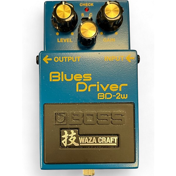 Used BOSS BD2W Blues Driver Waza Craft Effect Pedal