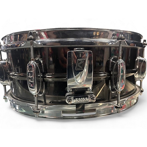 Used TAMA 14X6.5 Metalworks Snare BLACK NICKEL Drum