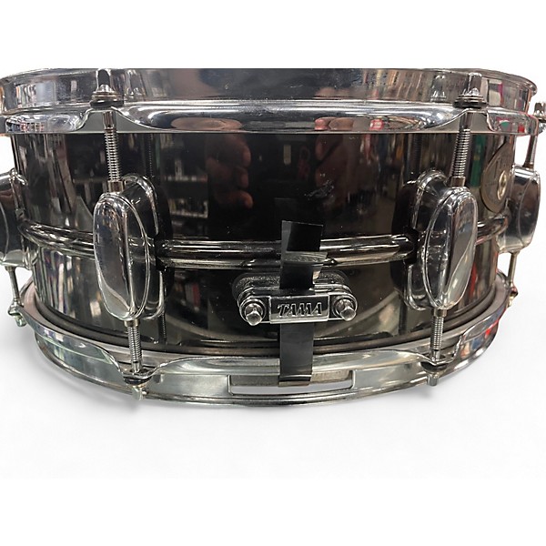 Used TAMA 14X6.5 Metalworks Snare BLACK NICKEL Drum