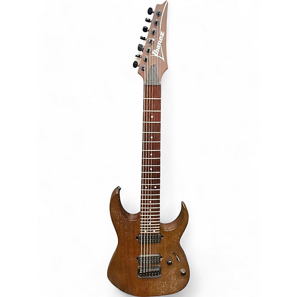 Used Ibanez RG7421 RG Series Flat Walnut  Solid Body Electric Guitar