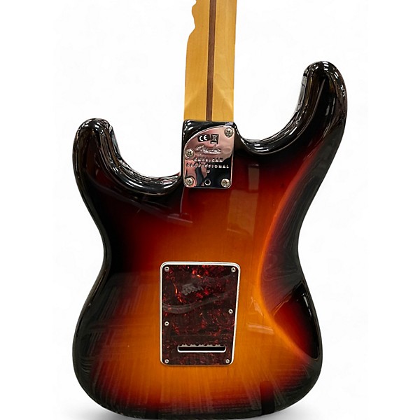 Used 2021 Fender American Professional II Stratocaster 3 Color Sunburst Solid Body Electric Guitar