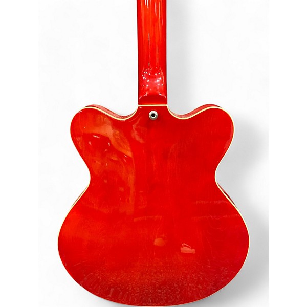 Used Eastwood Classic 4 Orange Electric Bass Guitar