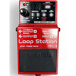 Used BOSS RC3 Loop Station Pedal